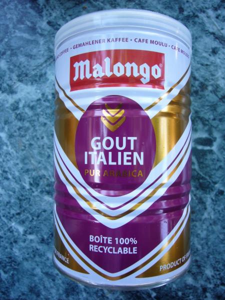 New Malongo - Goût Italien moulu canete 250g